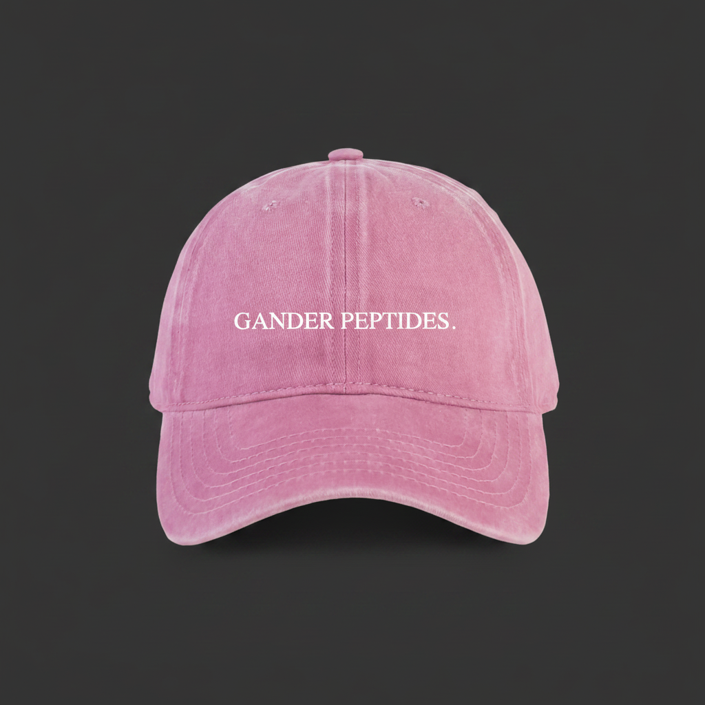 Pink Gander Peptides Cap